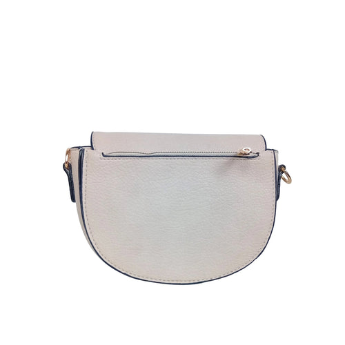 Half Moon Leather Crossbody Bag - MS-7611 - bag
