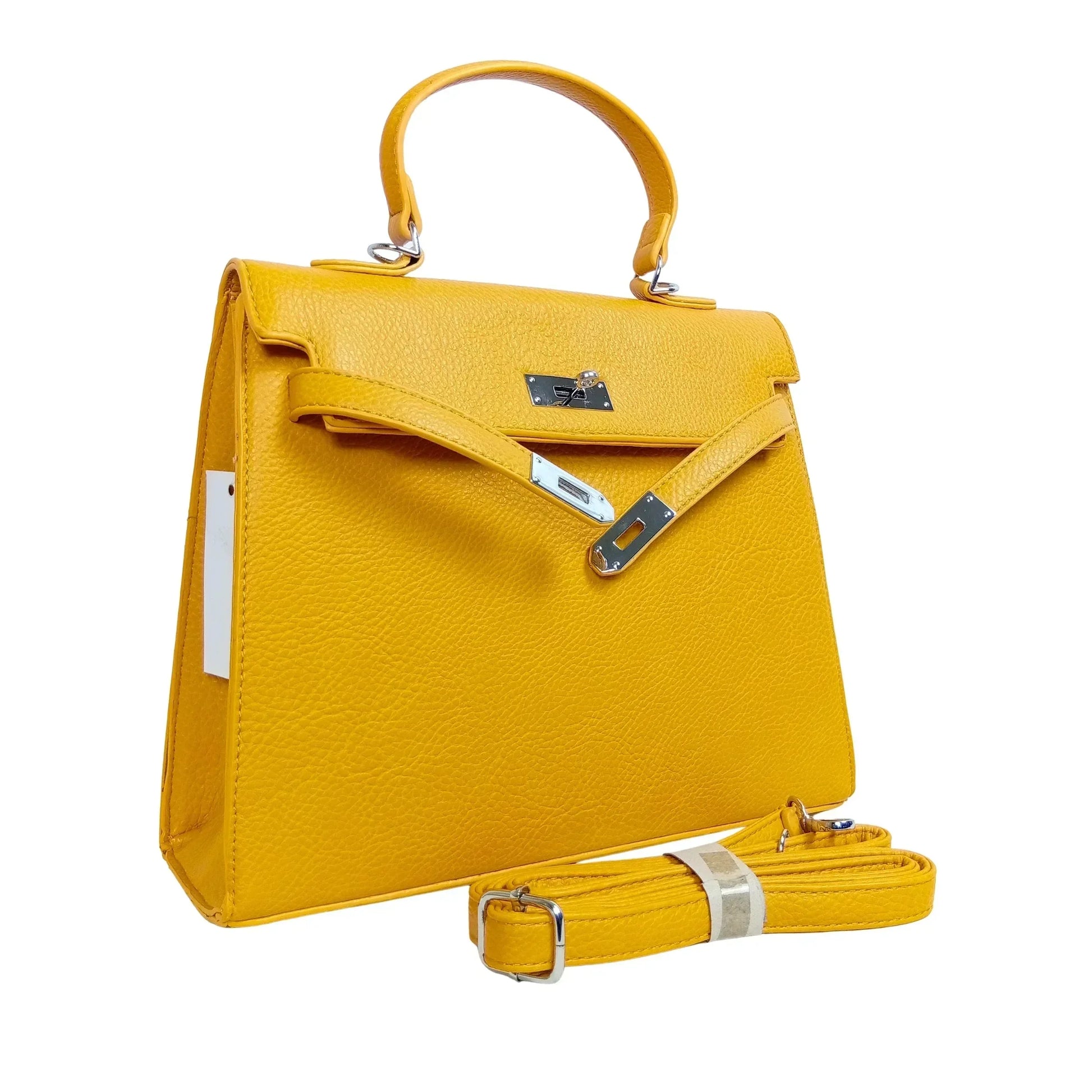 Handbag with Silver Metal Details MS-7528 - Stile Donna Bags