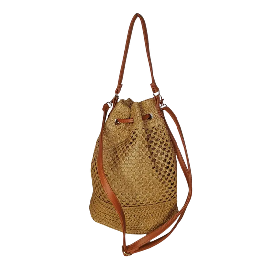Handmade net Bucket Bags for women - Handbag