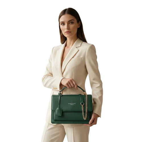 Herisson Firenze Leather Handbag MS-5966 - Stile Donna Bags