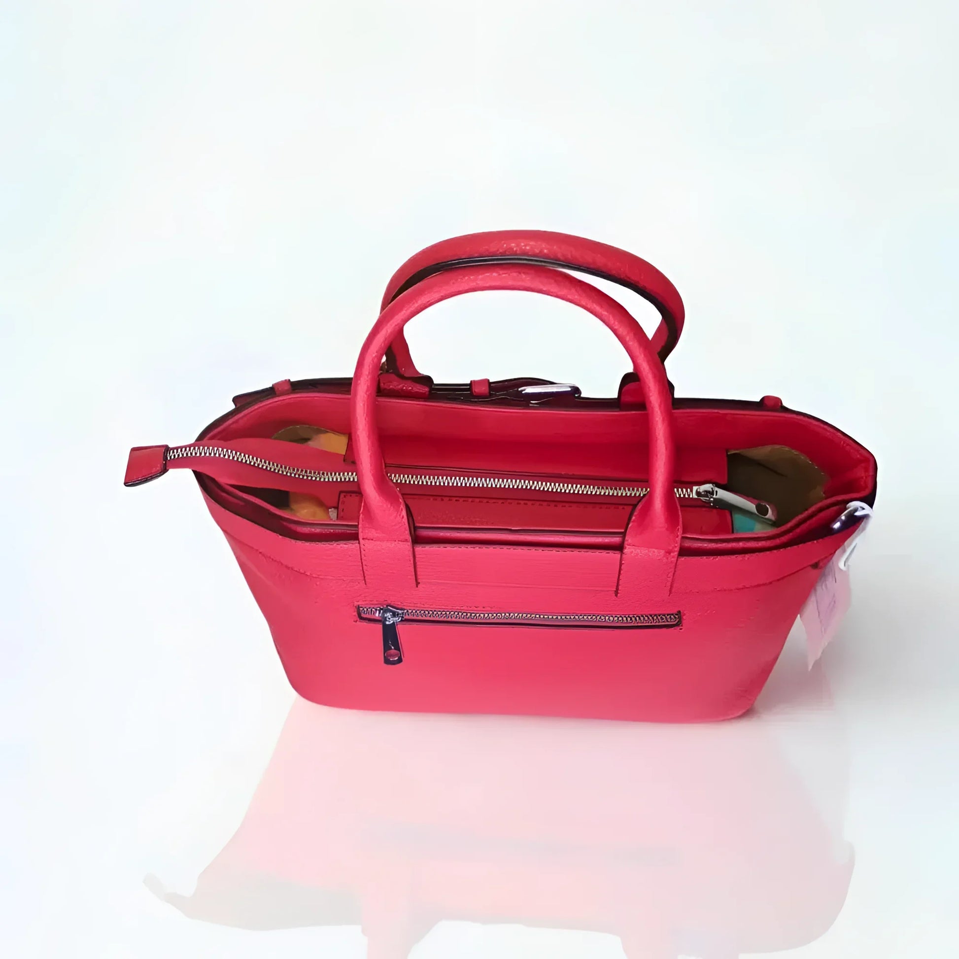 Shopper Bag for women color red and black