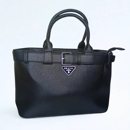 Shopper Bag for women color red and black - Black