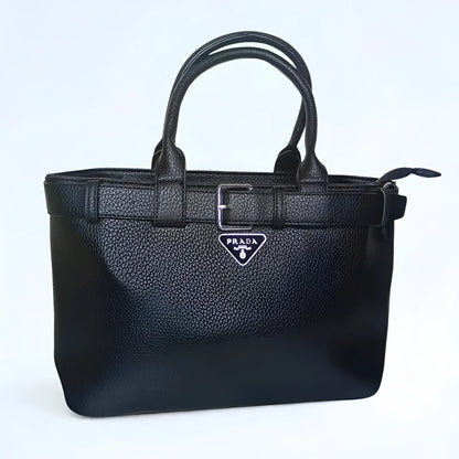 Shopper Bag for women color red and black - Black