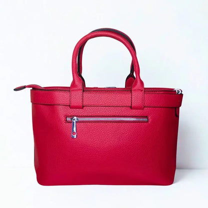 Shopper Bag for women color red and black
