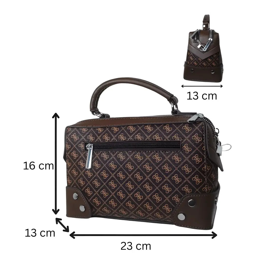 Ladies Handbag mini doctor bag with removable shoulder strap