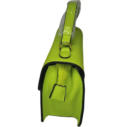Ladies Mini Hand Bag - color green - Handbag