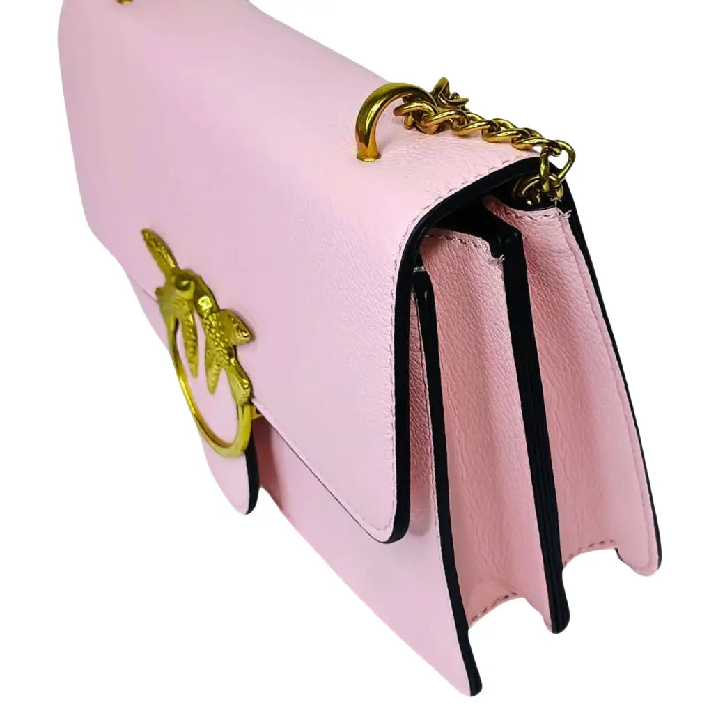 Leather Bag - Pink - MS-5094 - Stile Donna Bags