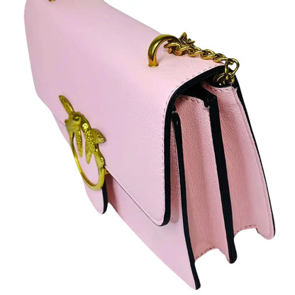 Leather Bag - Pink - MS-5094 - Stile Donna Bags