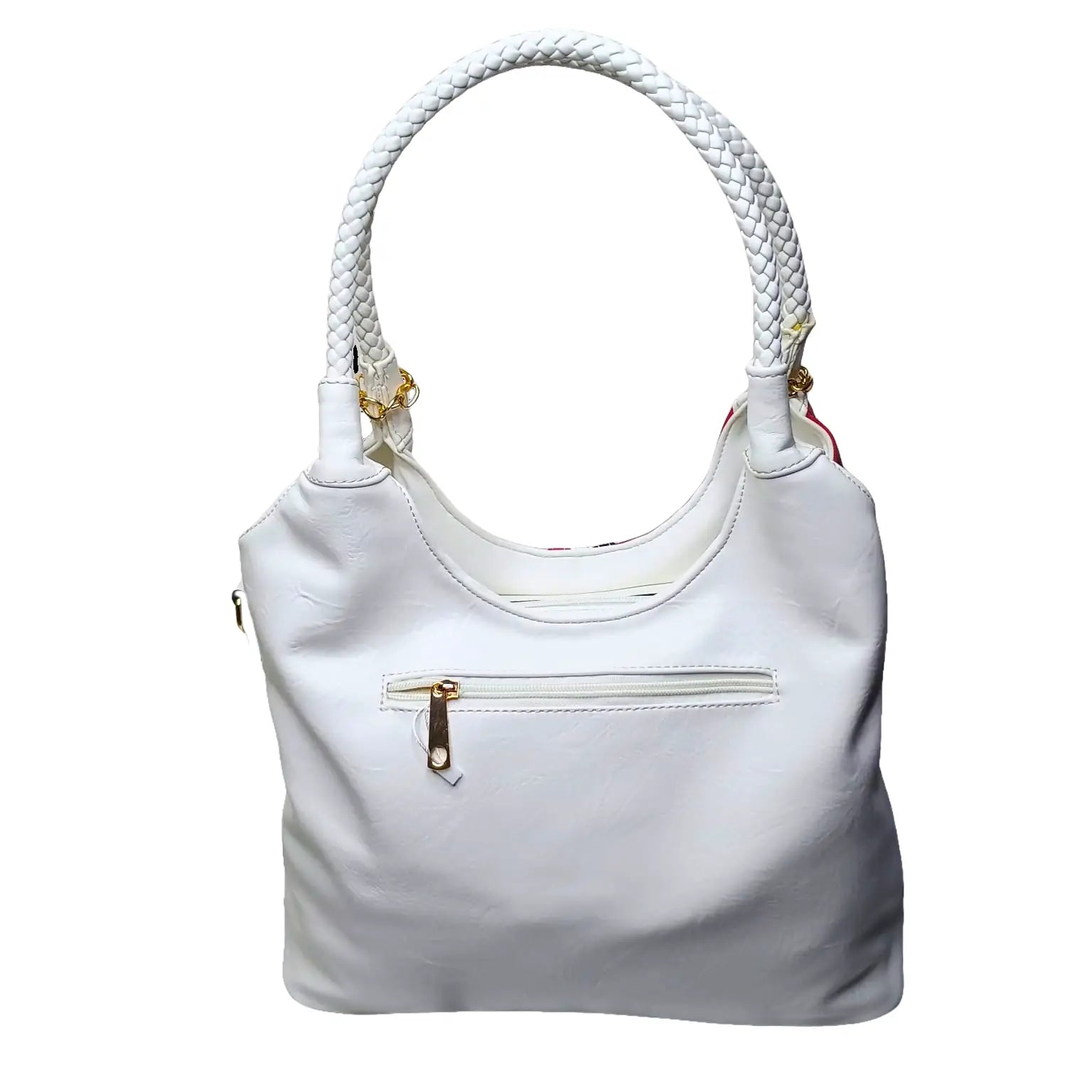 Leather Bag with removable shoulder strap - MS-0354 - Stile Donna Bags