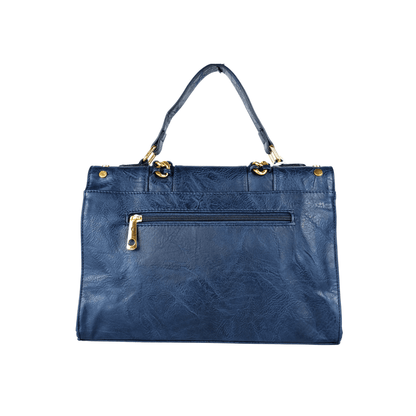 Leather handbag for women with removable shoulder strap - MS-5442 - Stile Donna Bags