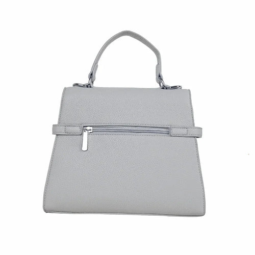 Leather handbag with removable shoulder strap MS-9518 - Stile Donna Bags