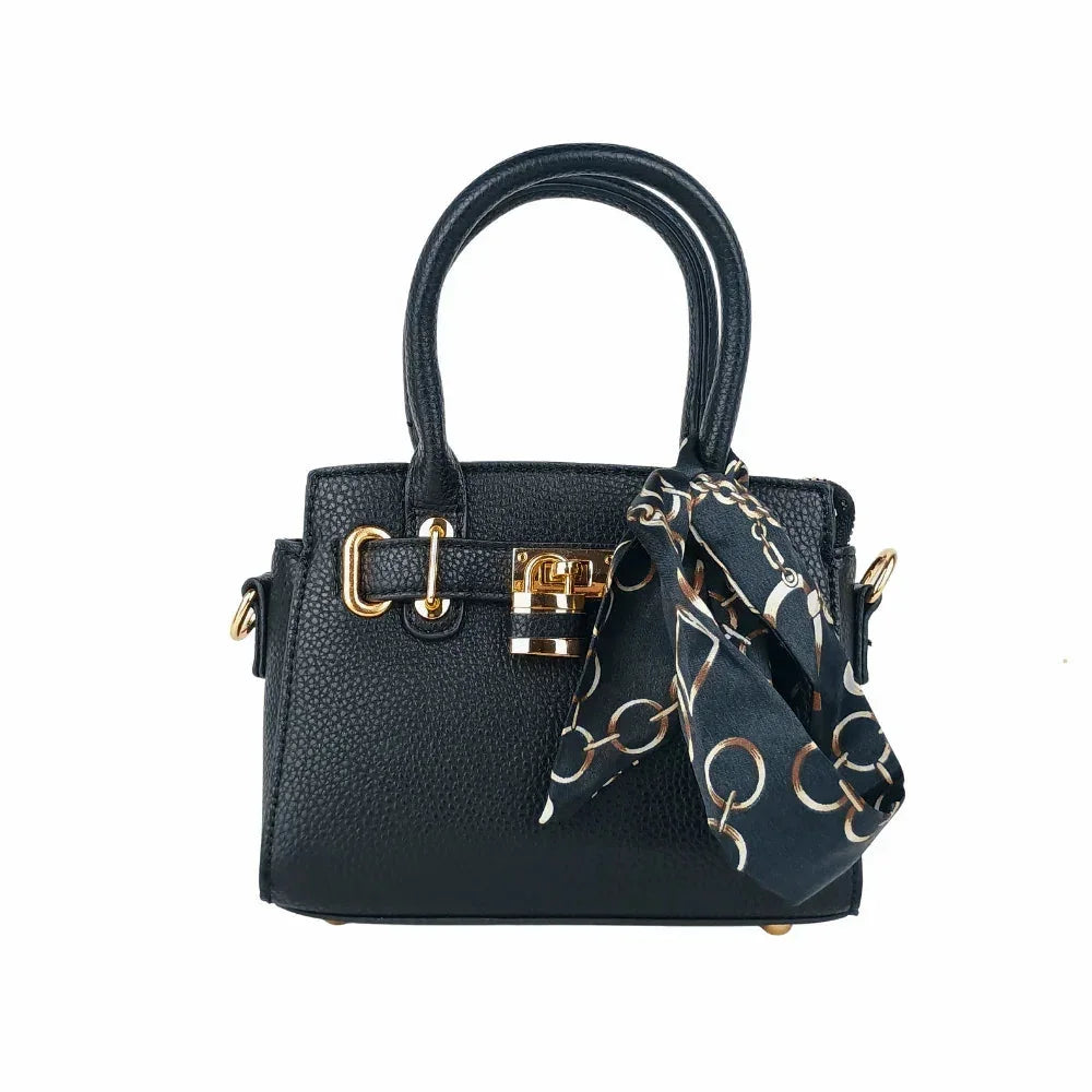 Leather Mini Bag MS-6539 - Stile Donna Bags