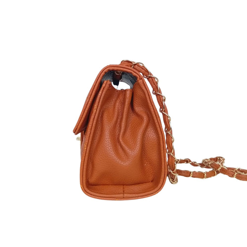 Leather Shoulder Bag - MS-4554 - bag