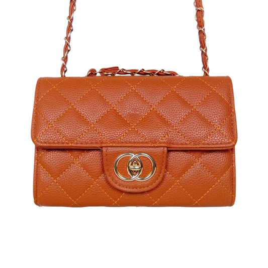 Leather Shoulder Bag - MS-4554 - bag