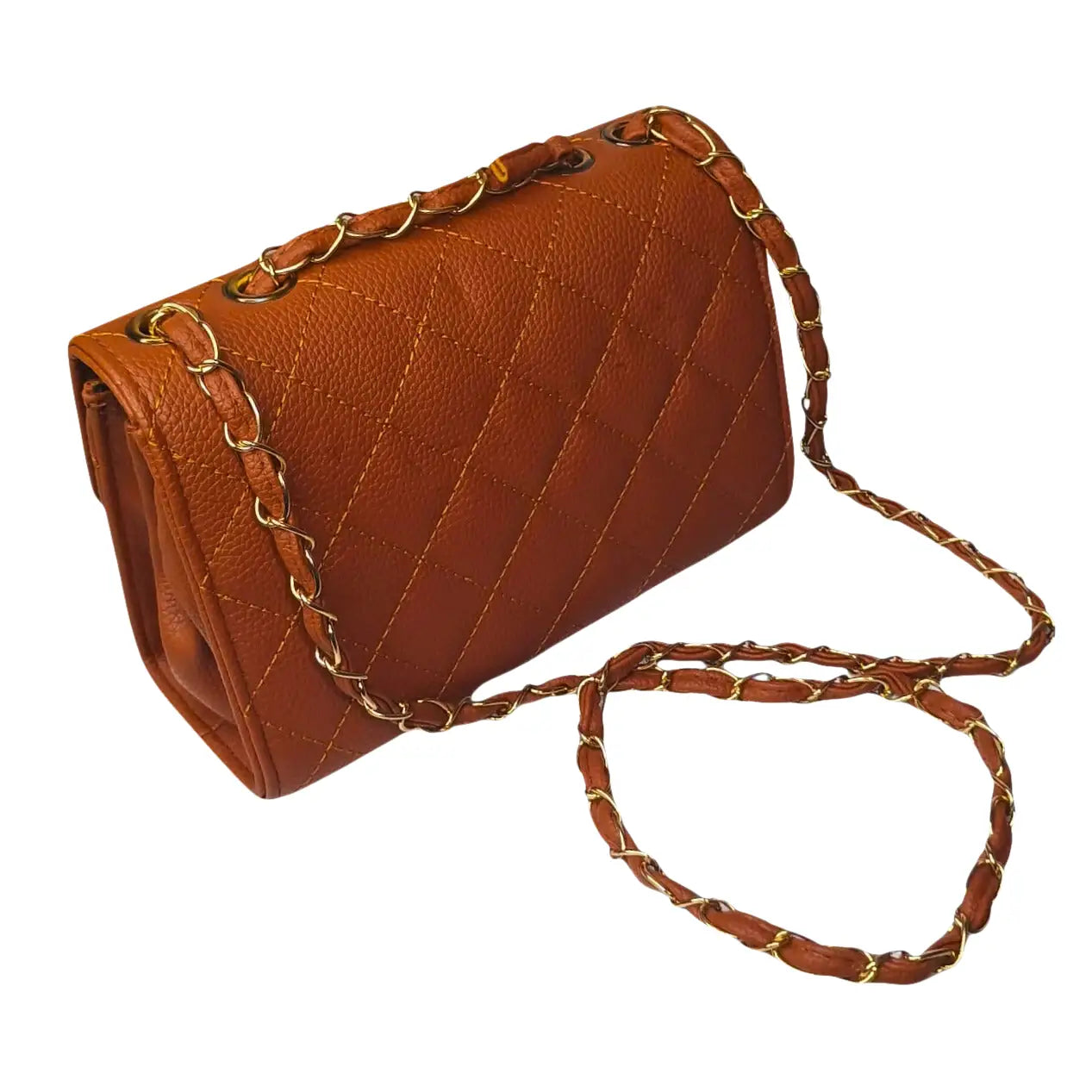 Leather Shoulder Bag - MS-4554 - Stile Donna Bags