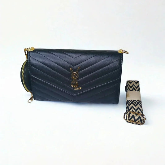 Leather shoulder bag - MS-7985 - Stile Donna Bags