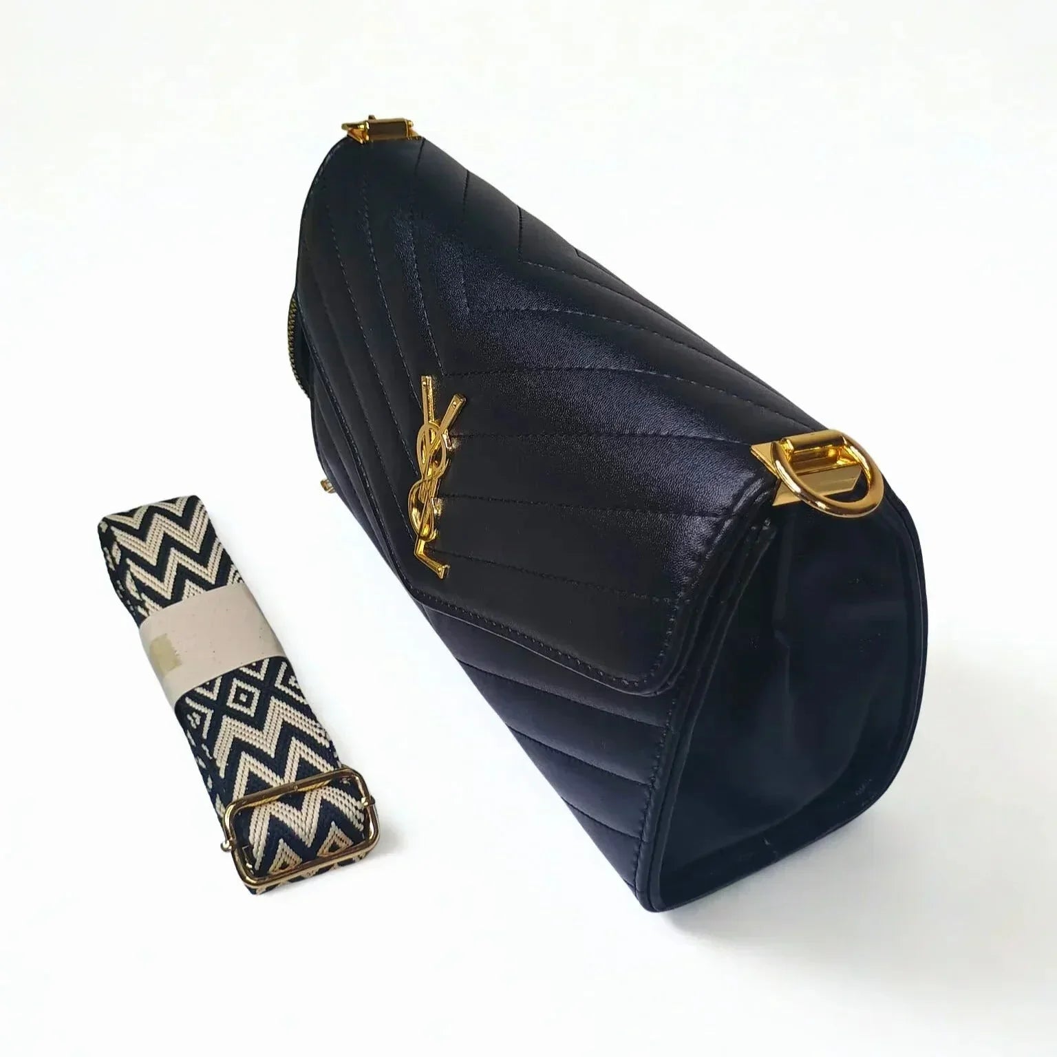 Leather shoulder bag - MS-7985 - Stile Donna Bags