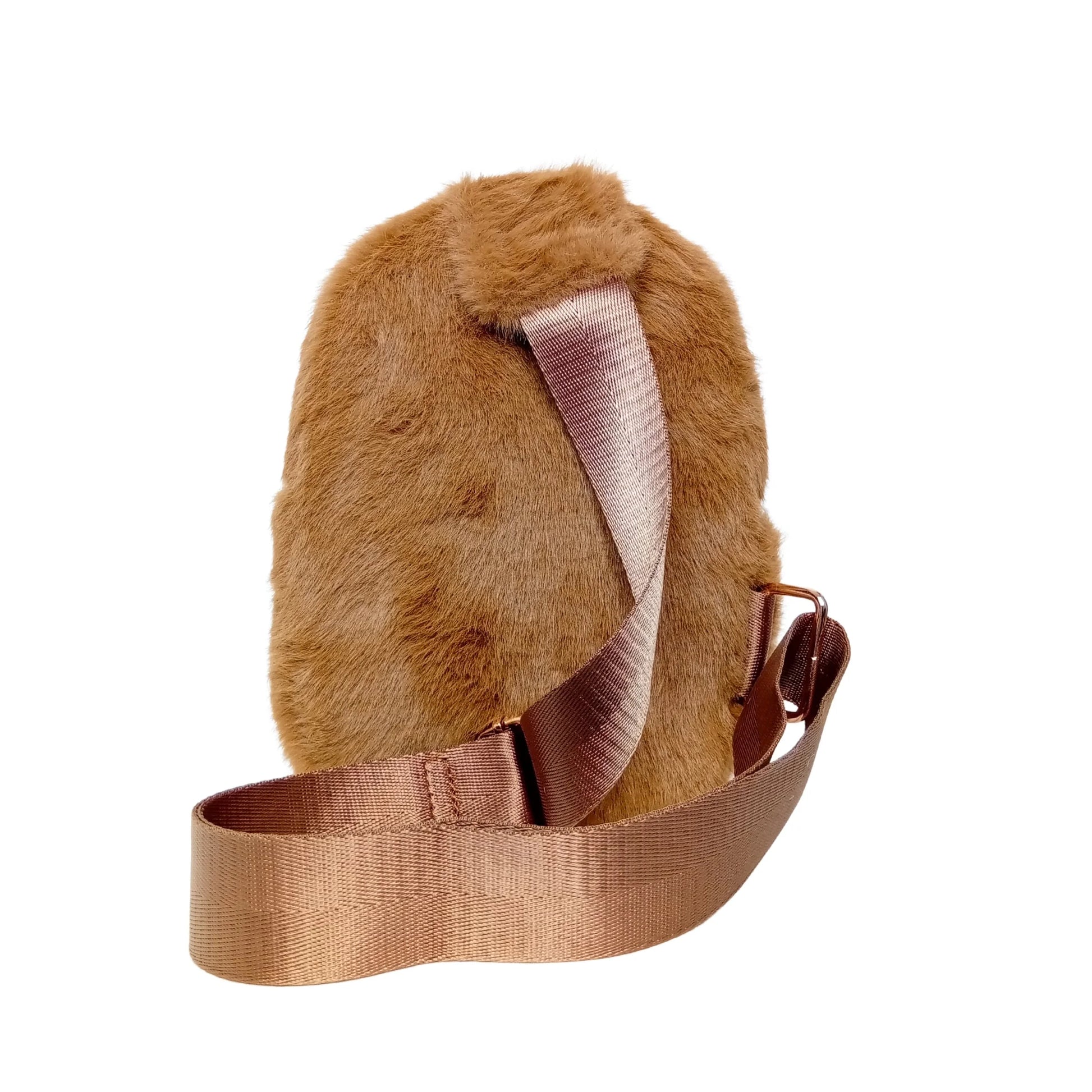 Mini faux fur crossbody bag - Crossbody
