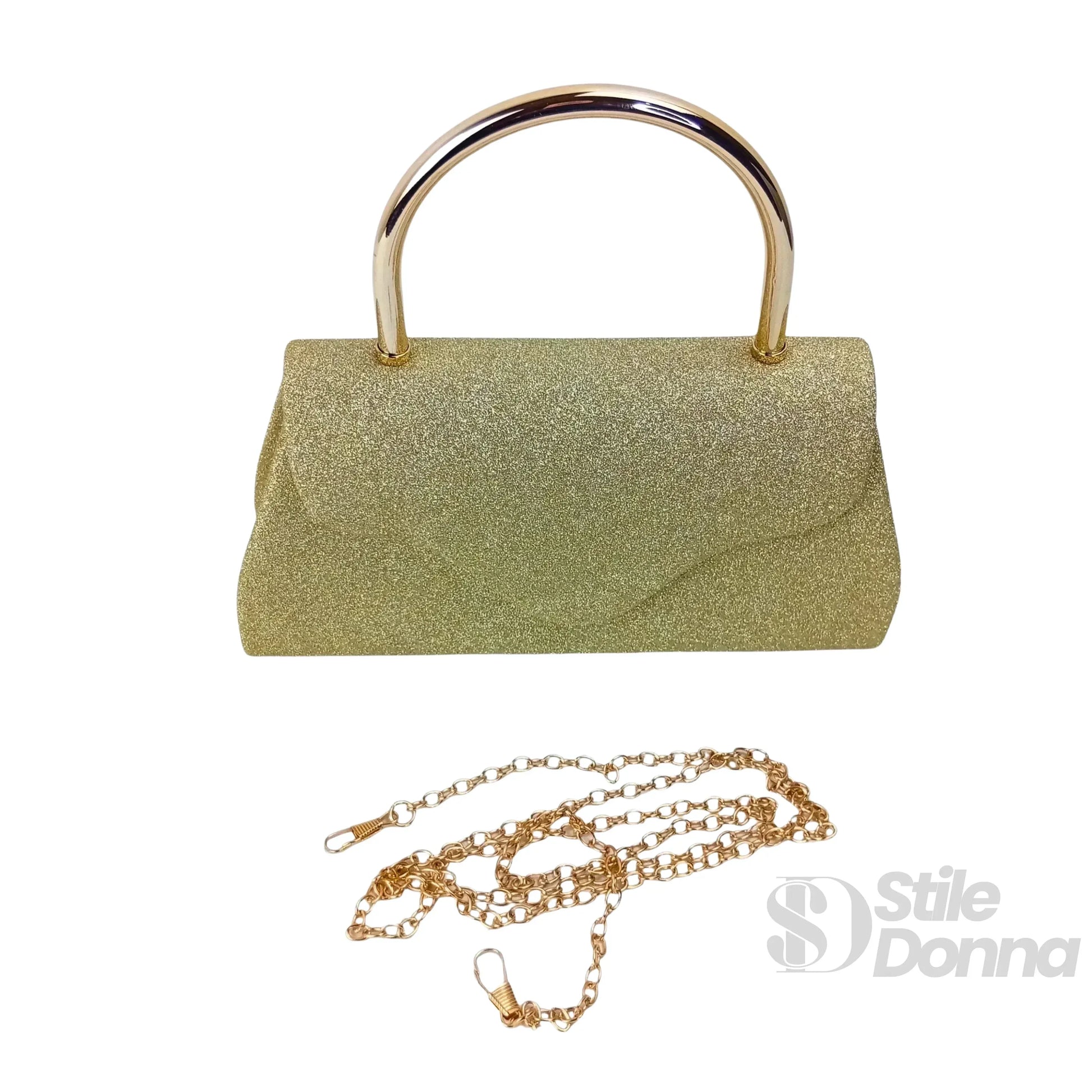 pochette-da-sera-glitter-elegante-clutch-dorato-677 - Stile Donna Bags