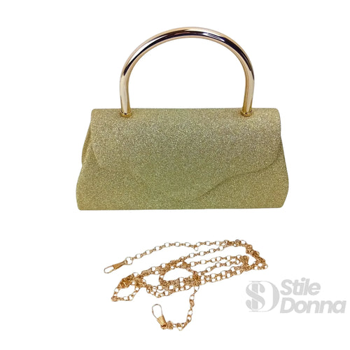 pochette-da-sera-glitter-elegante-clutch-dorato-677 - Stile Donna Bags