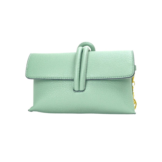pochette-in-pelle-verde-menta-da-donna-clutch-testurizzata-625 - Stile Donna Bags