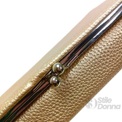 Portafoglio Da Donna In Pelle PU Con Molti Scomparti Per … | Interno e tasche | ecopelle | Oro