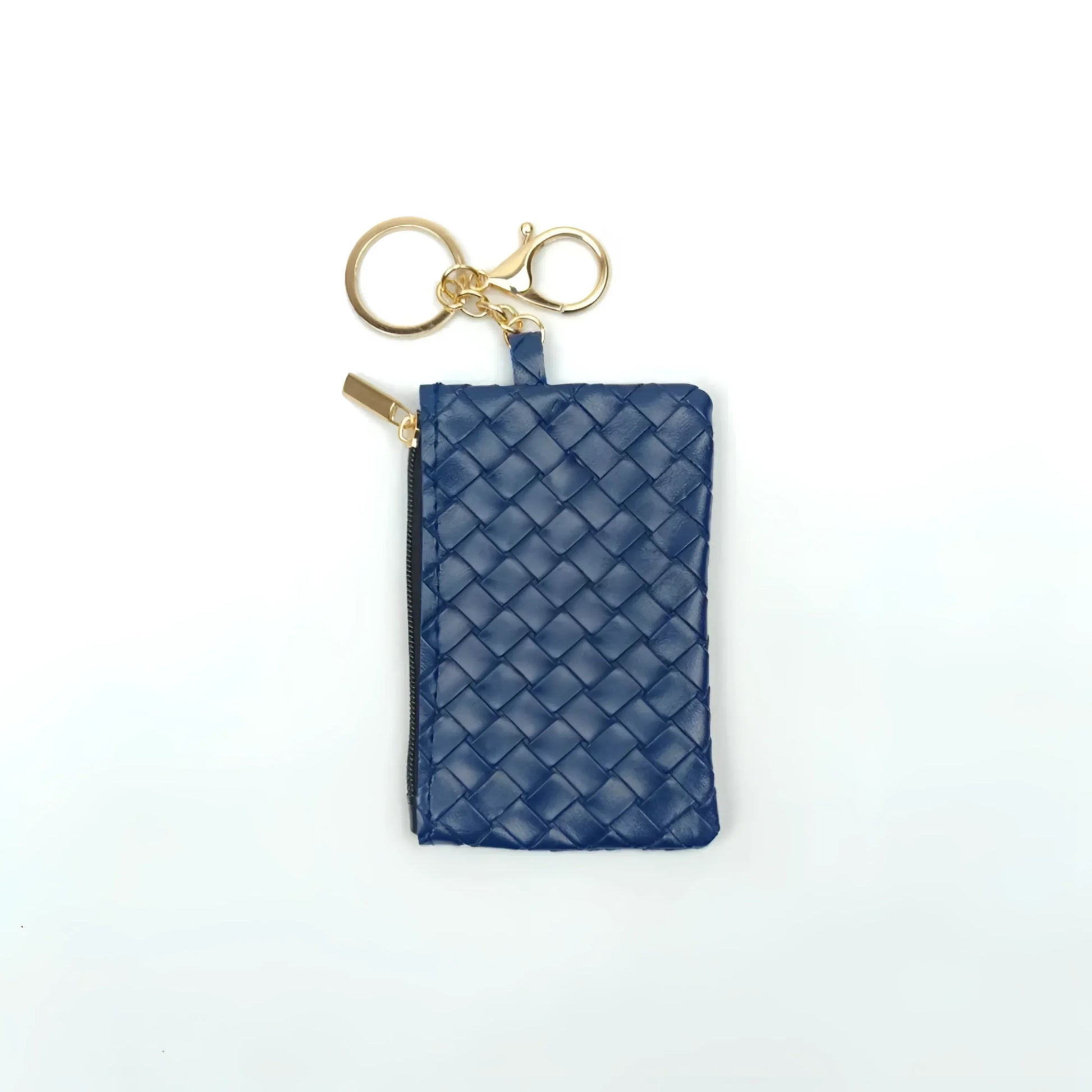 portafoglio-portachiavi-ruby-weave-intrecciato-pelle-intrecciata-894 - Stile Donna Bags