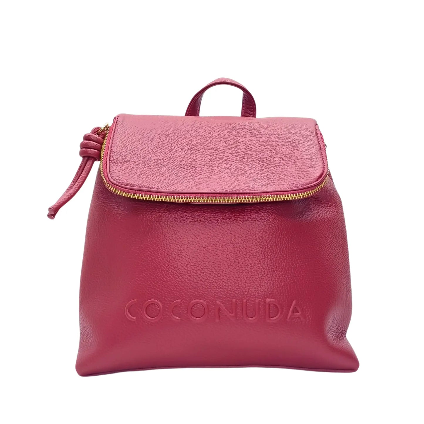 Red Backpack with Adjustable Straps - MS-0090 - Stile Donna Bags