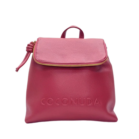 Red Backpack with Adjustable Straps - MS-0090 - Stile Donna Bags