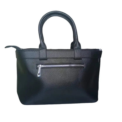 Red Leather Shopper Bag - MS-4740 - Stile Donna Bags