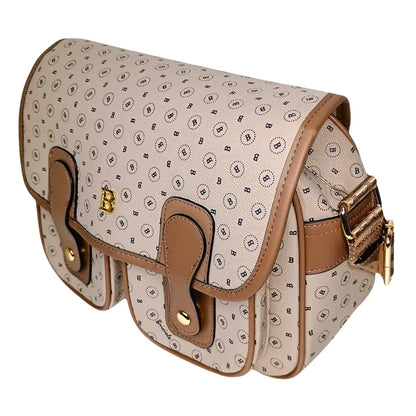 Shoulder bag with combat pocket- MS-9056 - Stile Donna Bags