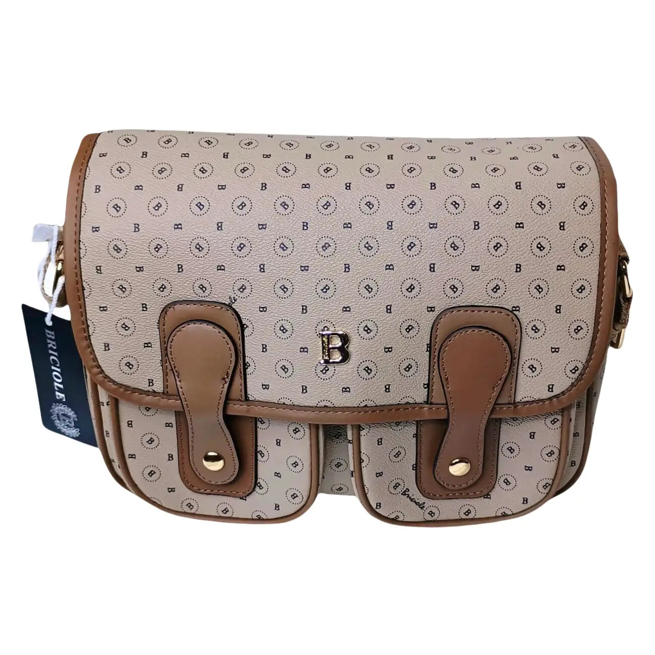 Shoulder bag with combat pocket- MS-9056 - Stile Donna Bags