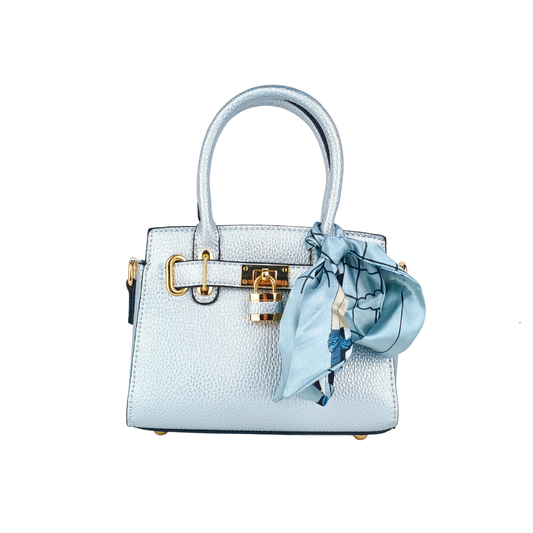 Leather Mini Bag with removable shoulder strap MS-6539