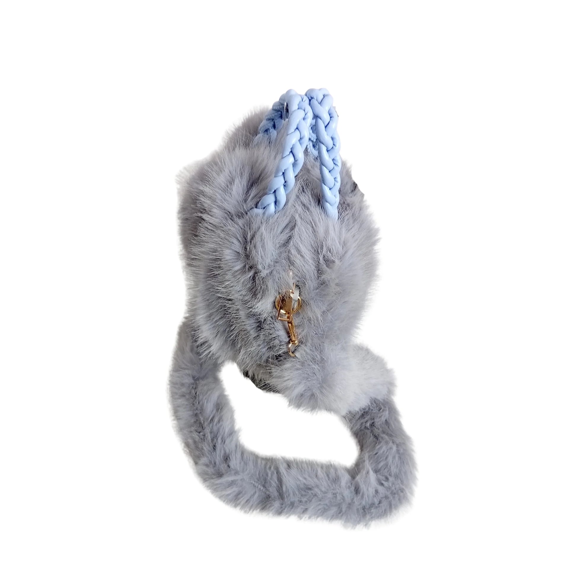 Soft fuzzy faux-fur handbag MS-0560 - Handbag