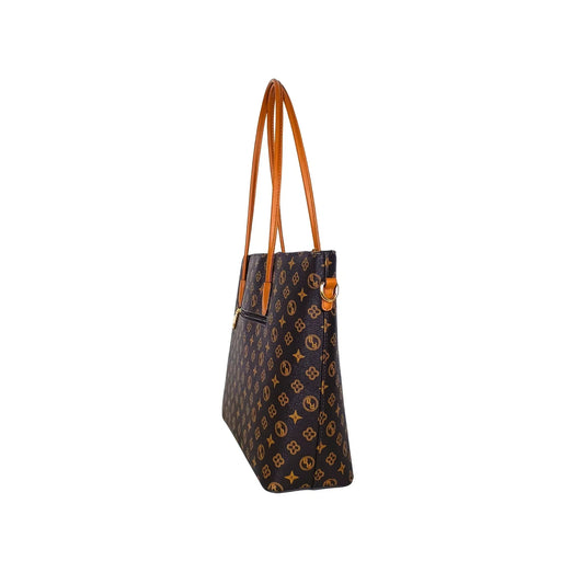 Tote bag in leather with top handle MS-3868 - Stile Donna Bags
