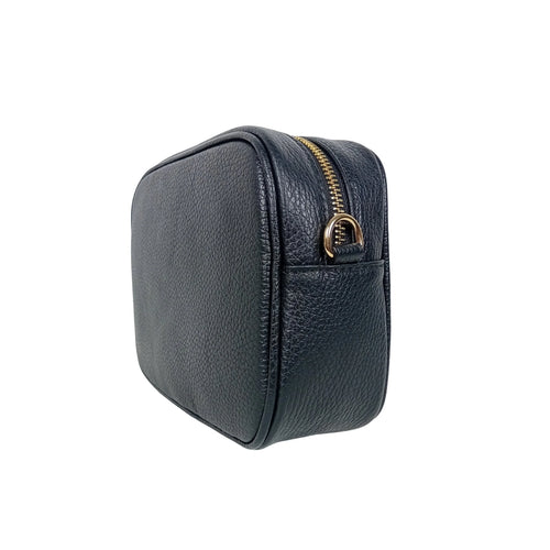 Withe crossbody bag in Genuine Leather MS-5990 - Crossbody