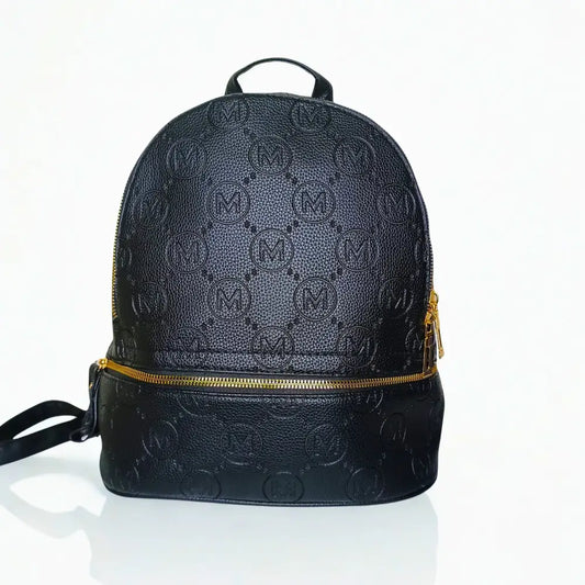 Women’s Backpack in leather - color Black