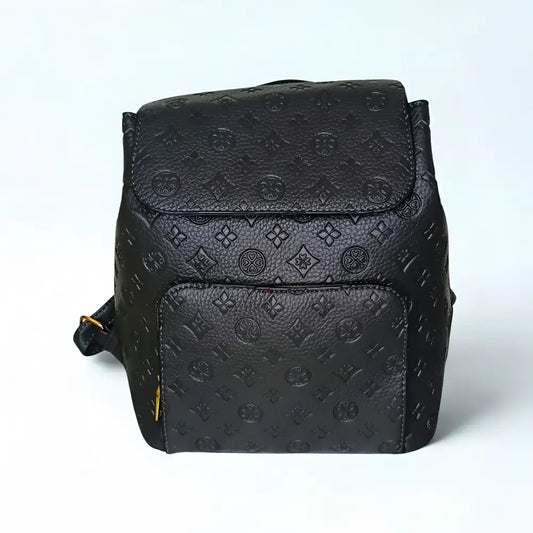 women’s backpack in leather color grey - Backpack