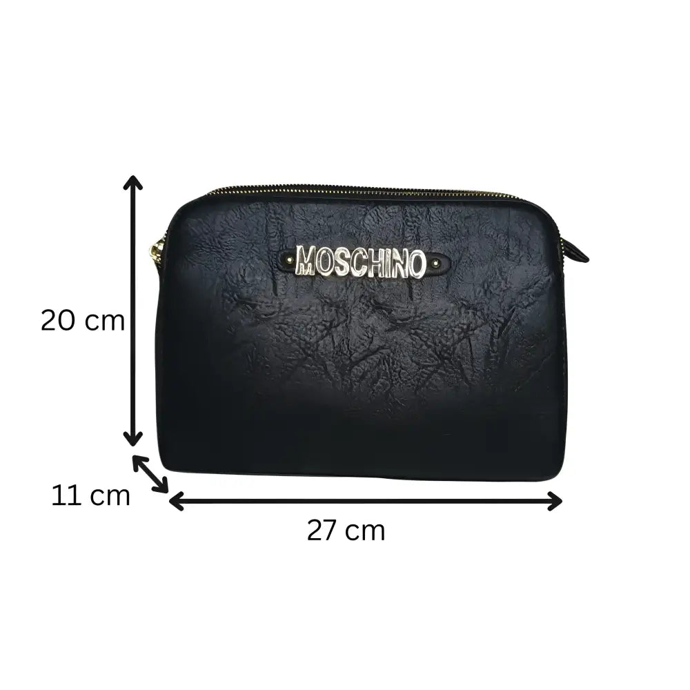 Women’s Handbag with removable shoulder strap - color Black