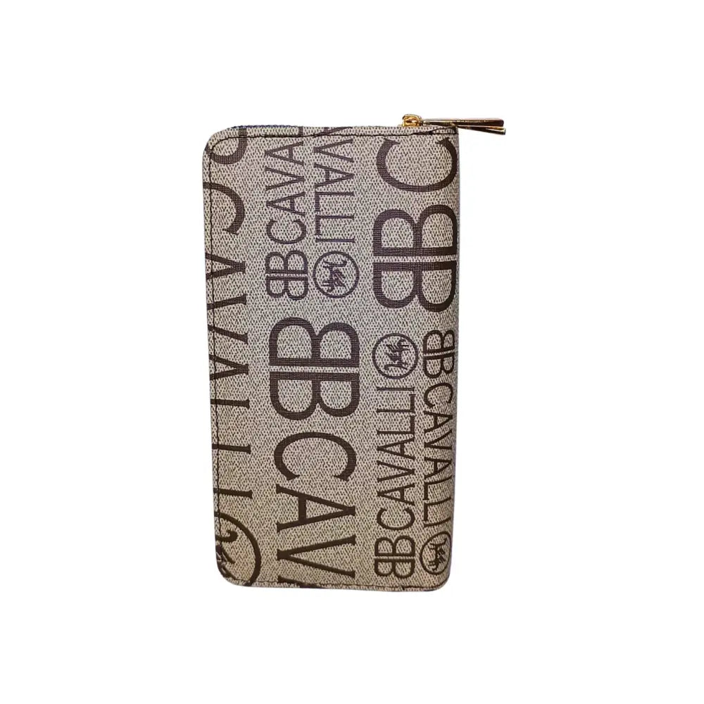 Women’s Purse for ladies color Black & Beige - wallet