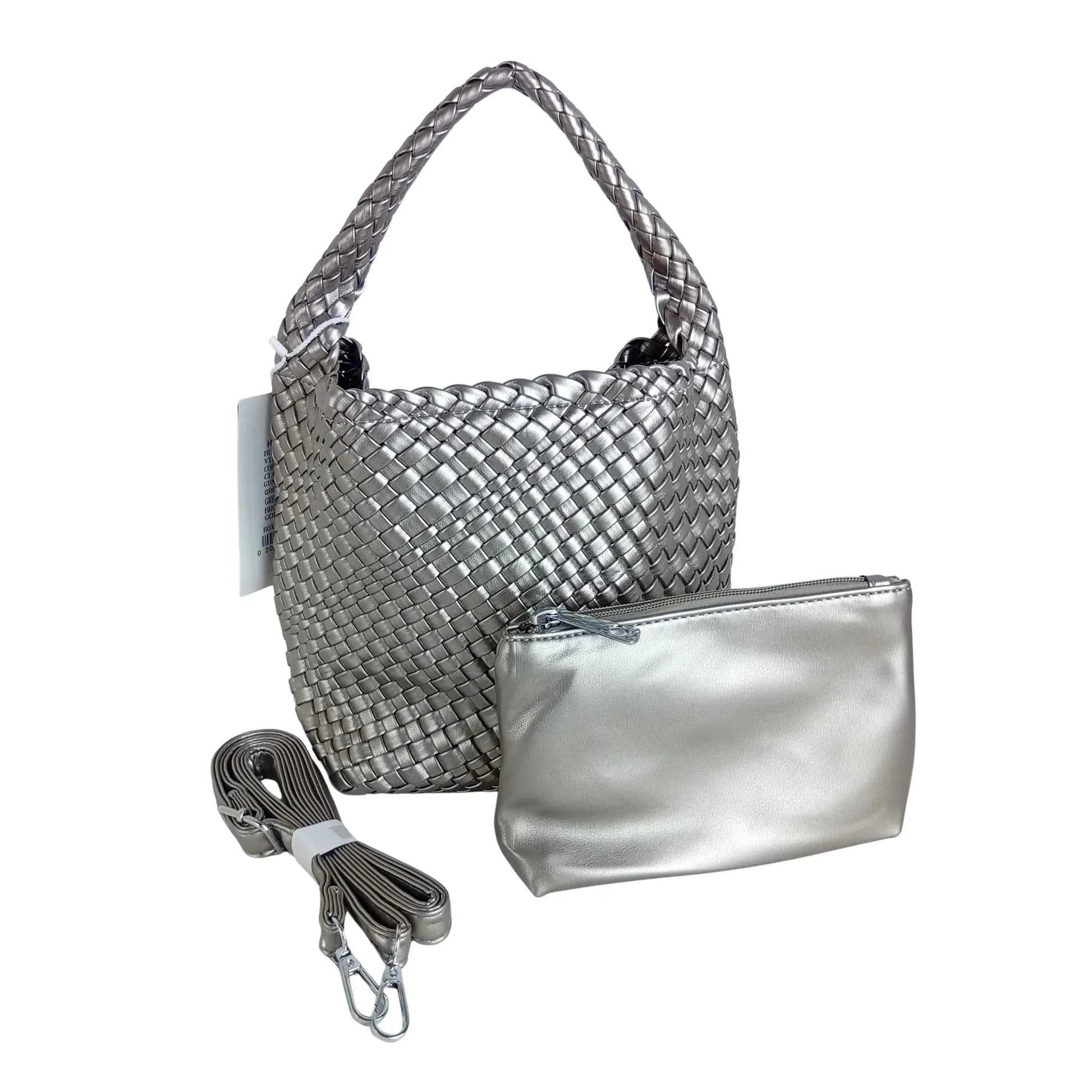 Woven handbag bucket design MS-6349 - Stile Donna Bags