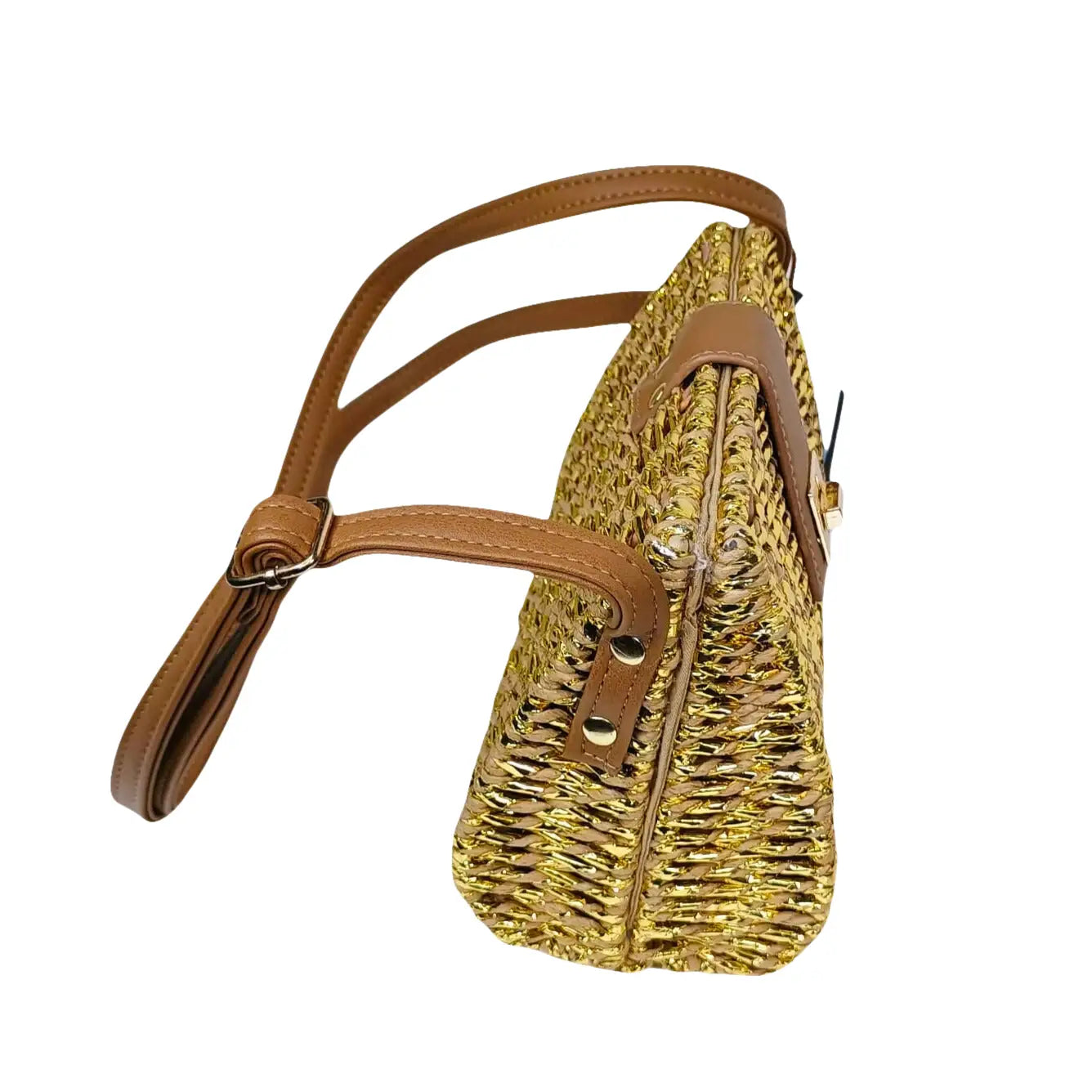 Woven Straw Crossbody Bag - Stile Donna Bags